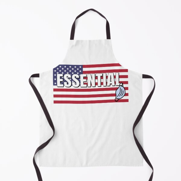 Item preview, ESSENTIAL on US Flag w mask designed and sold by AMGImpressions.