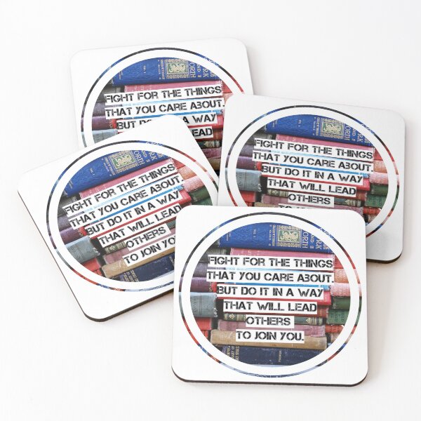 Item preview, Ruth Bader Ginsburg Quote Art - Fight for the things that you care about designed and sold by avit1.