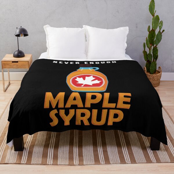 Item preview, Never Enough Maple Syrup Funny Breakfast Lover print designed and sold by jakehughes2015.