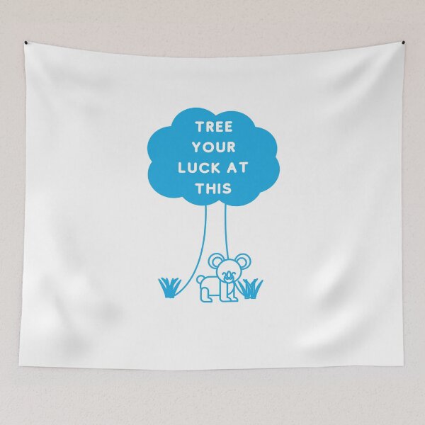 Item preview, Tree Your Luck At This | Koala Tree Pun Funny Joke designed and sold by trendo.
