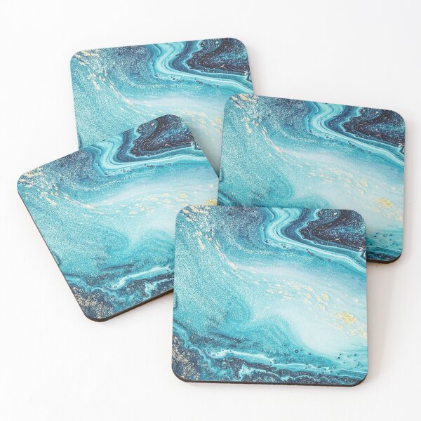 Item preview, Turquoise Marble Aesthetic designed and sold by MloBio.