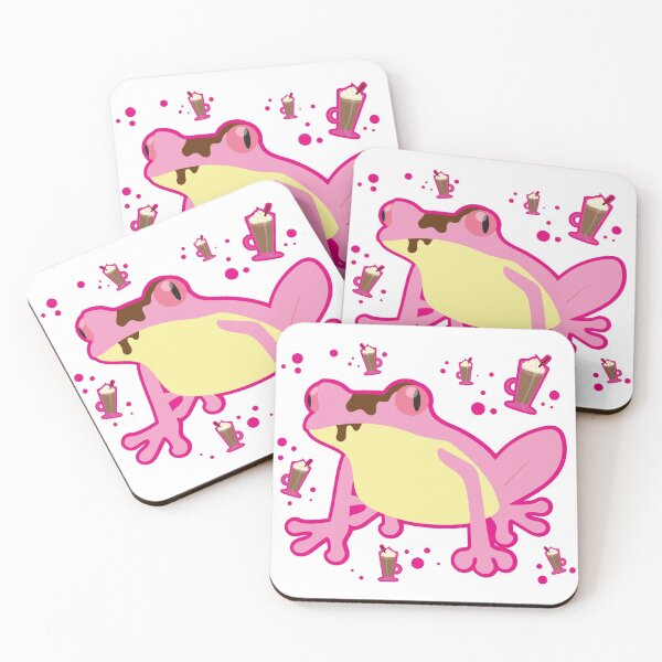 Item preview, Marshmellow and Hot Chocolate Frog designed and sold by TokkiJess.