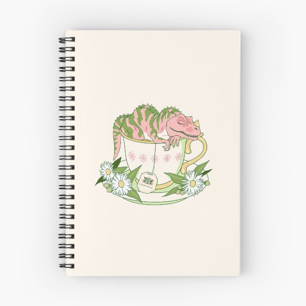 Item preview, Teacup Dinos: Chamomile Tea Ceratosaurus designed and sold by evekajander.