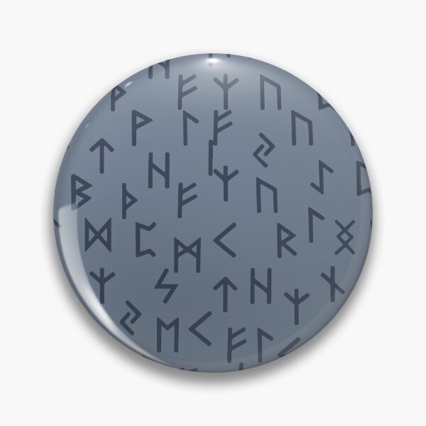 Item preview, Runes on Powder Blue designed and sold by Loopyful Design.
