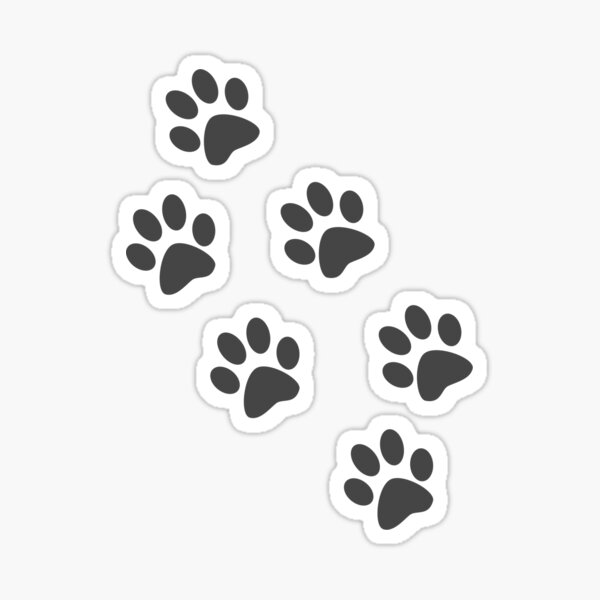 Paw Stickers | Redbubble