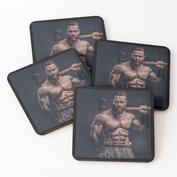 Item preview, Muscular Viking Warrior designed and sold by Orkneyology.