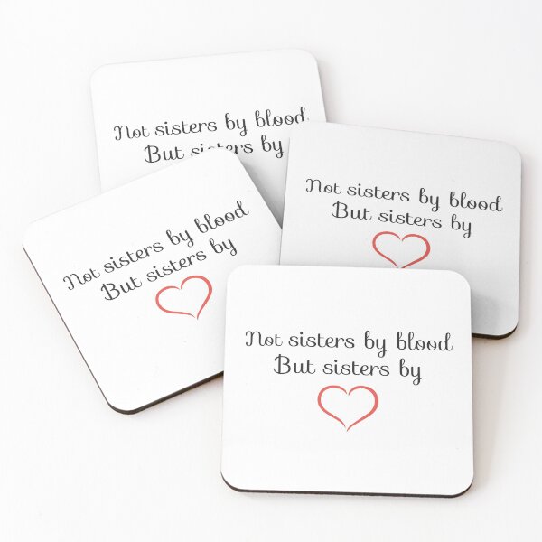 Item preview, Not Sisters By Blood But Sisters By Heart Cute and Lovely Sweet Sis designed and sold by AJAD212.