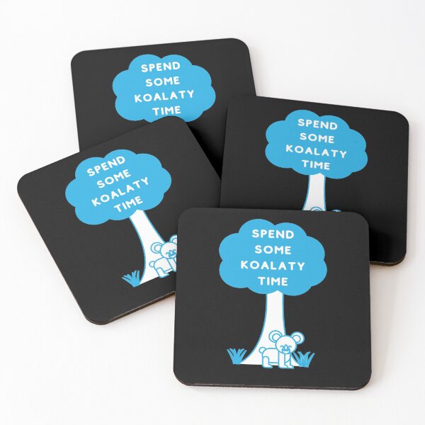 Item preview, Spend Some Koalaty time | Koala Koality Pun Funny Joke designed and sold by trendo.