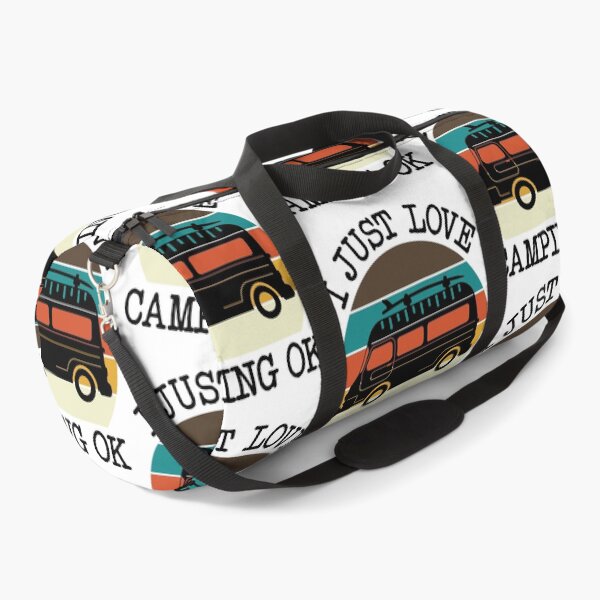 Item preview, I Just Love Camping Ok Happy Camper designed and sold by GravitiTees.