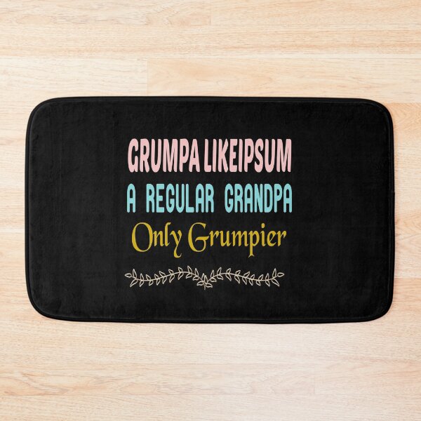 Item preview, Grumpa Like A Regular Grandpa only Grumpier,Funny gift for Grandpa designed and sold by ZAstore.