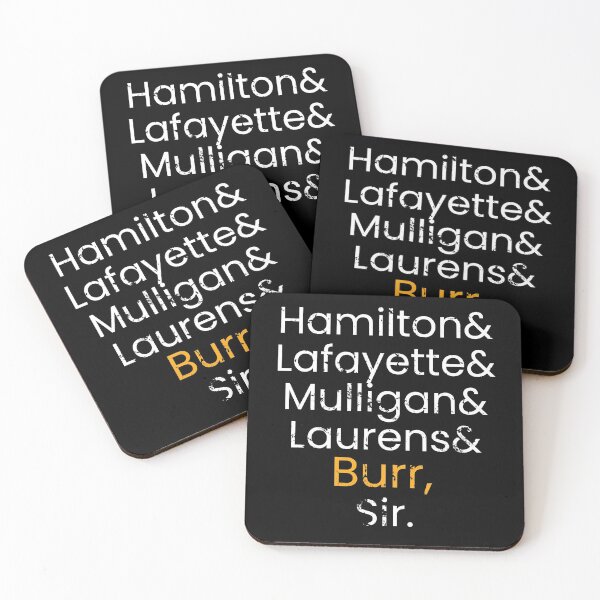 Item preview, Hamilton, Laurens, Lafayette, Mulligan, Burr, Sir designed and sold by mountkar.