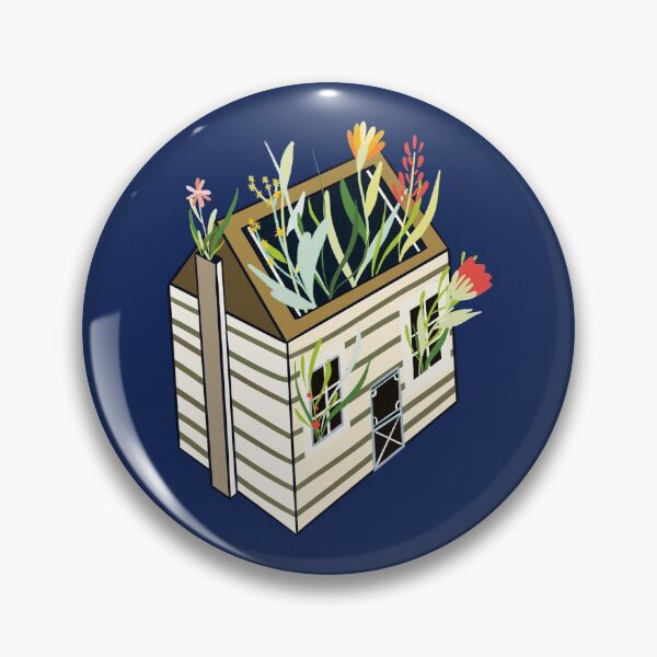Item preview, Cute Little Flower House Illustration  designed and sold by TheRainbowRoom.