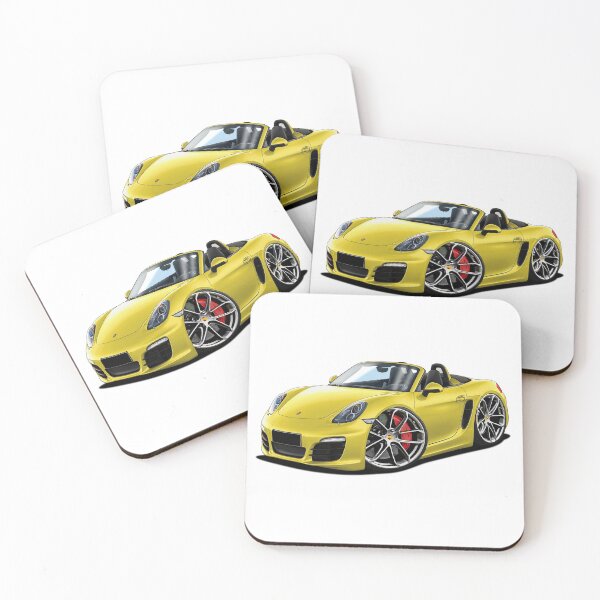 Item preview, Yellow Low Porsche designed and sold by AmorinDesigns.