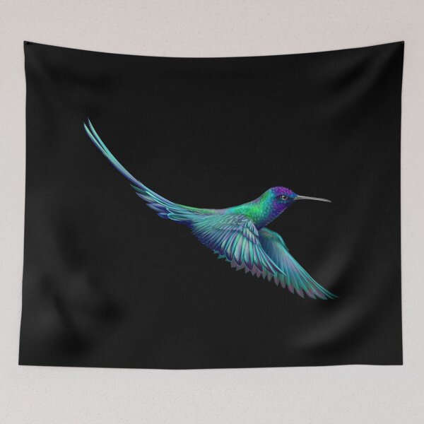 Item preview, Beautiful Flying Hummingbird  designed and sold by kalud-zoldyck.