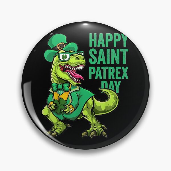 Item preview, St Patricks Day Irish Leprechaun Dinosaur T Rex Gift designed and sold by robtkatch86.