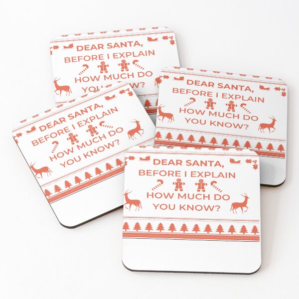 Item preview, Dear Santa, before I explain How much do you know  designed and sold by trainedspade.