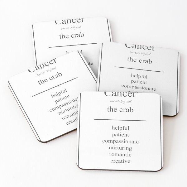 Item preview, Cancer 581 Watercolor Map Yoga Quote Definition De designed and sold by vividpixelusa.