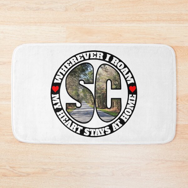 Item preview, Heart Stays Home - South Carolina designed and sold by DonDota.