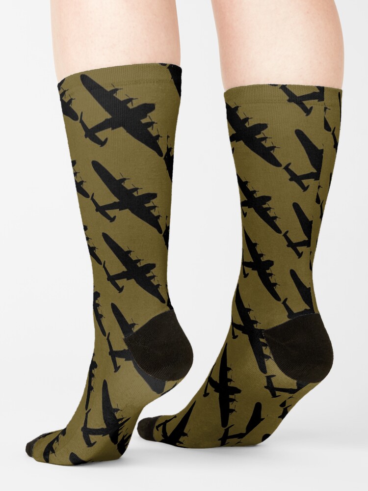 Alternate view of lancaster bomber Socks