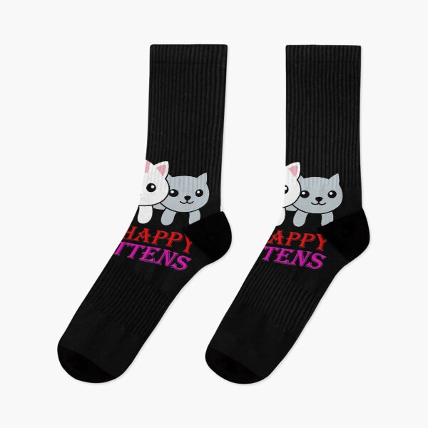 Item preview, Sweet Happy Cub kittens Essential Sticker And Shirt Design designed and sold by Glike.