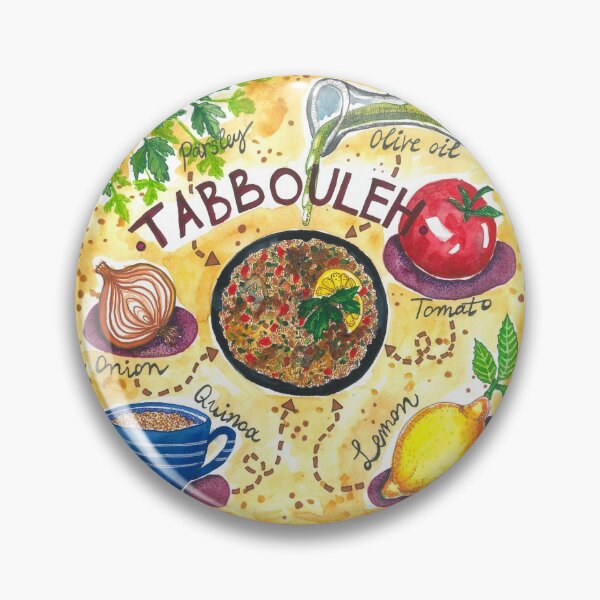 Item preview, Tabbouleh recipe designed and sold by DeliciousPics.