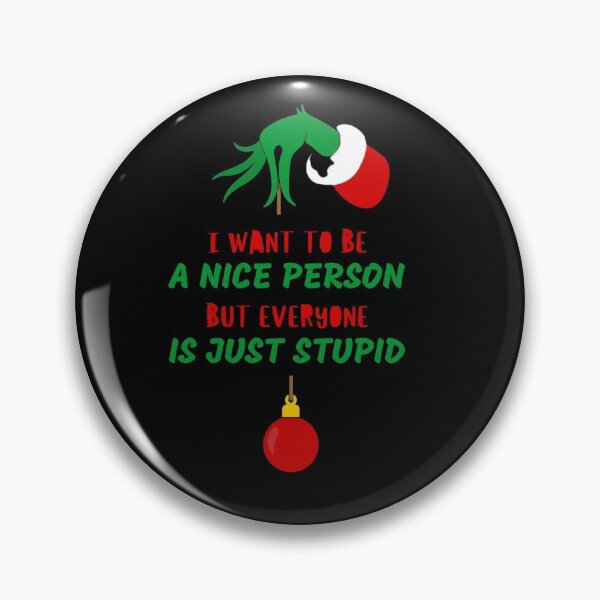 Item preview, I Want To Be A Nice Person But Everyone Is Just Stupid designed and sold by AutumnVibeShop.