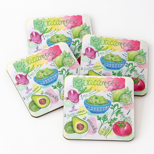 Item preview, Guacamole recipe designed and sold by DeliciousPics.