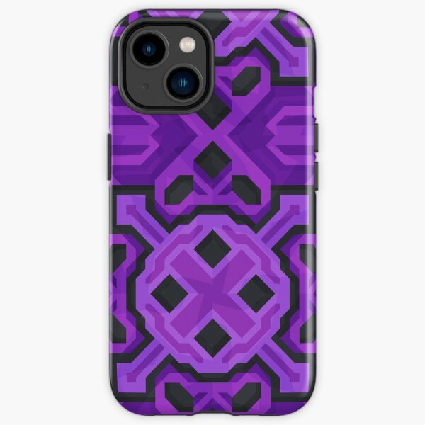 Purple Glazed Terracotta - PureBDcraft iPhone Tough Case