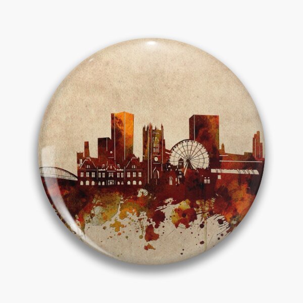 Item preview, manchester skyline vintage designed and sold by BekimART2.