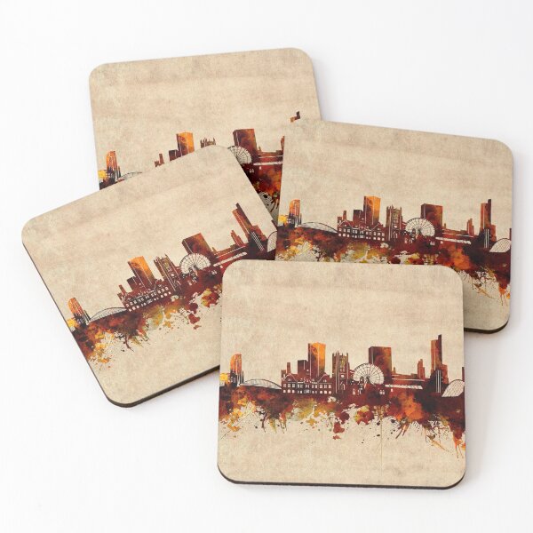 Item preview, manchester skyline vintage designed and sold by BekimART2.