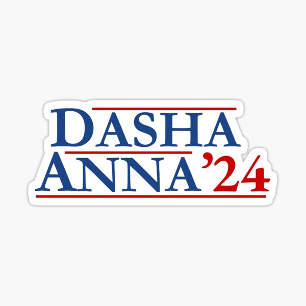 Anna Khachiyan Dasha Nekrasova Red Scare Podcast 2024 Campaign Sticker