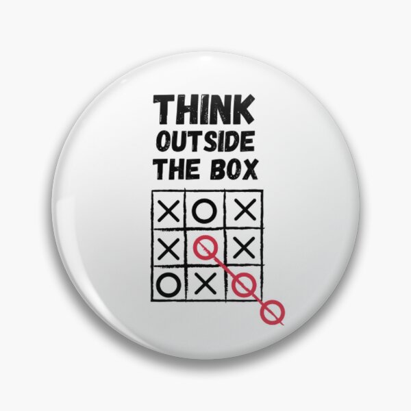 Item preview, Think outside the box designed and sold by Arts-And-Things.
