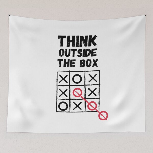 Item preview, Think outside the box designed and sold by Arts-And-Things.