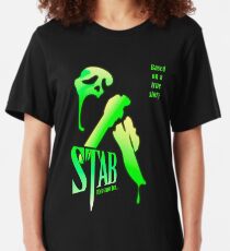 Stab (from the Scream movie) Slim Fit T-Shirt