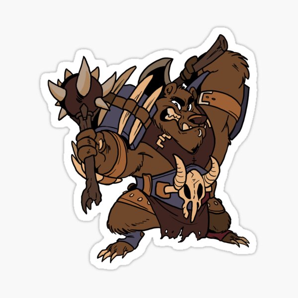 Beast Brigands - Bear Sticker
