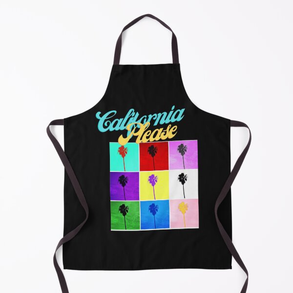 Item preview, California Please Palm Trees Colorful Pop Art Retro T-Shirts And Gifts designed and sold by concettaellis.