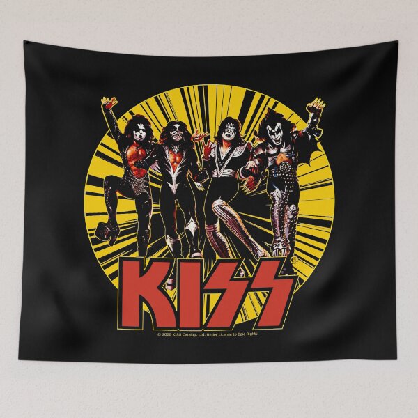 Item preview, KISS Band Members - Demon, Spaceman, Starchild, Catman designed and sold by designminimal.