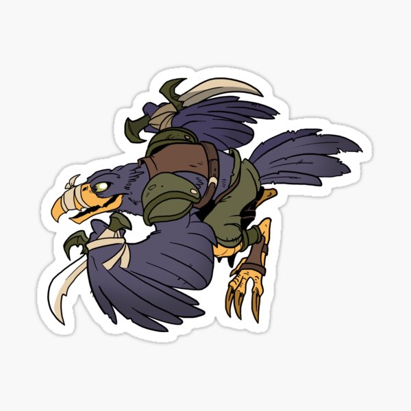 Beast Brigands - Crow Sticker