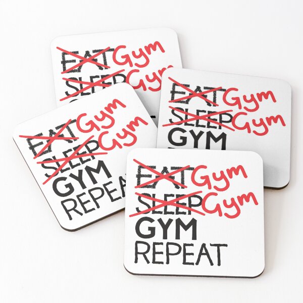 Item preview, Gym gym gym repeat designed and sold by ReluctantChickn.
