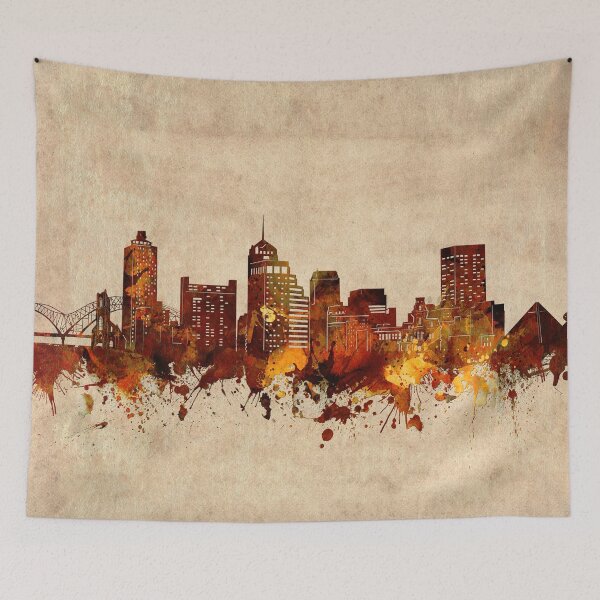 Item preview, memphis skyline vintage designed and sold by BekimART2.