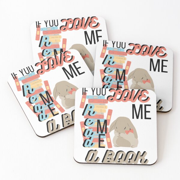 Item preview, If you love me read me a book- white designed and sold by BirdieMama.