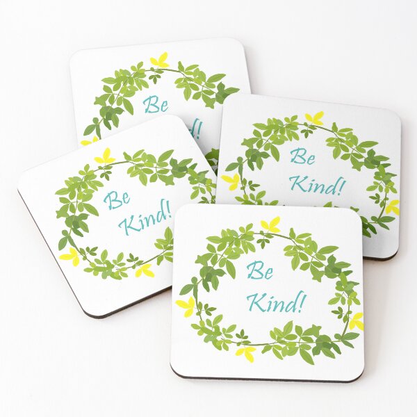 Item preview, Be Kind! Leaves designed and sold by tulipdesign.