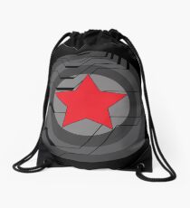 Winter Soldier Shield Drawstring Bag