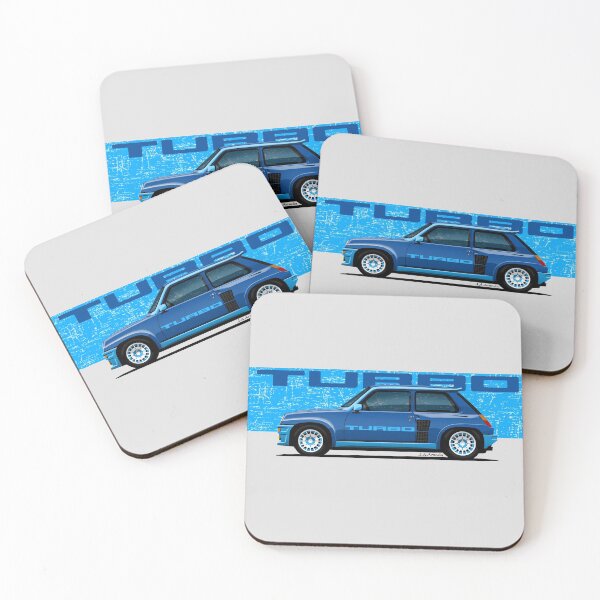 Item preview, My drawing of the winning classic French blue sports car designed and sold by designjaag.