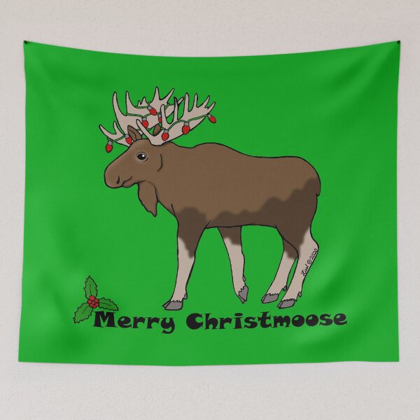 Item preview, Merry Christmoose designed and sold by sharkbait83.