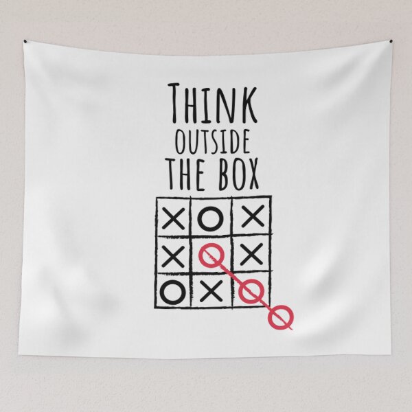 Item preview, Think outside the box designed and sold by Arts-And-Things.