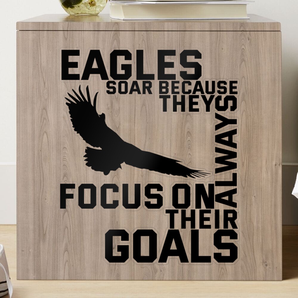 Philadelphia Eagles Hood W/ Zebra Slogan Graphic, Black