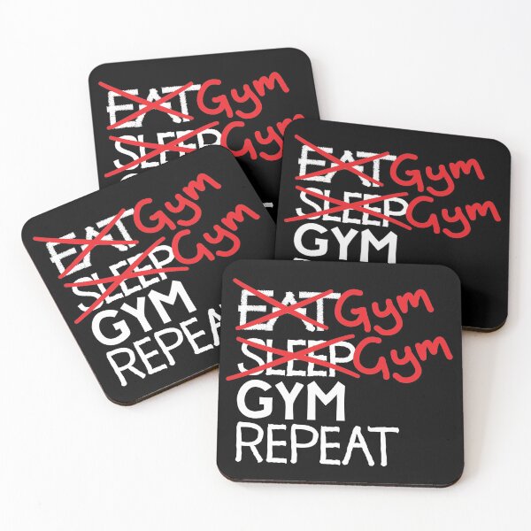 Item preview, Gym gym gym repeat designed and sold by ReluctantChickn.
