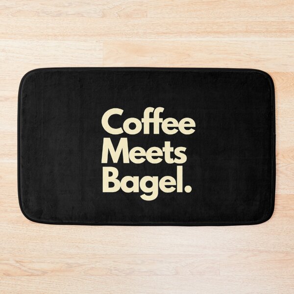 Item preview, Coffee Meets Bagel designed and sold by Imaginative Expressions⭐️ ⭐️ ⭐️ ⭐️ ⭐️.