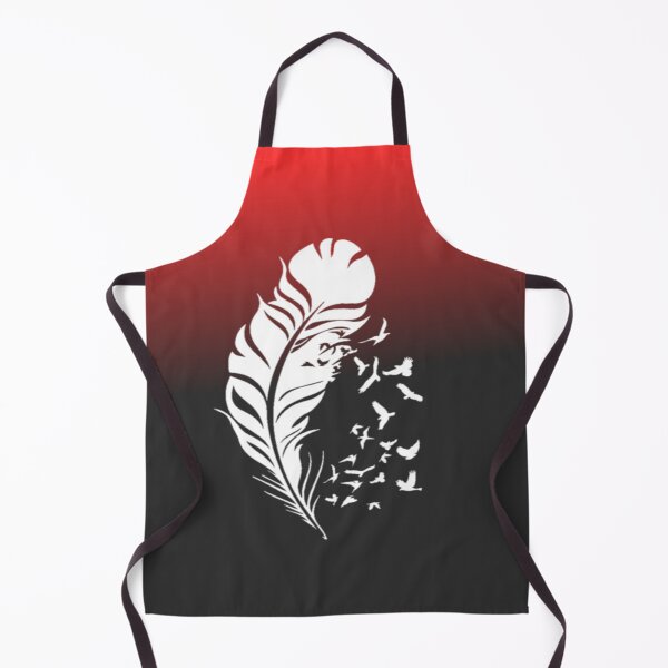Item preview, Red & Black Feather of a Bird designed and sold by sagar96.
